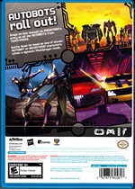 Nintendo Wii U Transformers Prime The Game Back CoverThumbnail